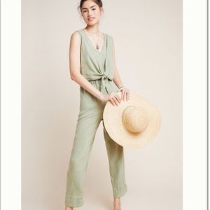 Anthropologie Cloth & Stone Jumpsuit Sz L